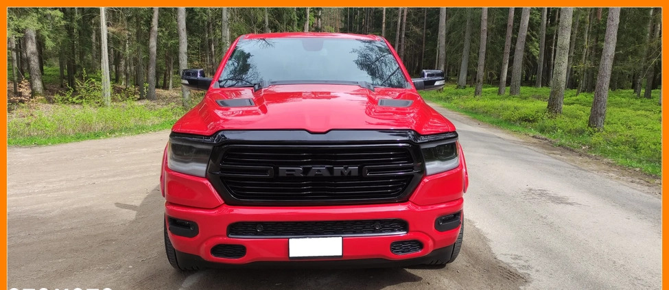 Dodge RAM cena 194950 przebieg: 79782, rok produkcji 2020 z Radzyń Chełmiński małe 379